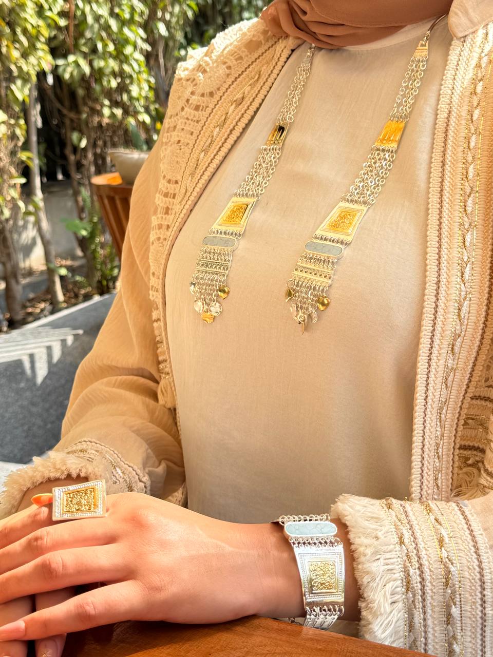 New Arabian Authentic Set - Silver & Gold Plated