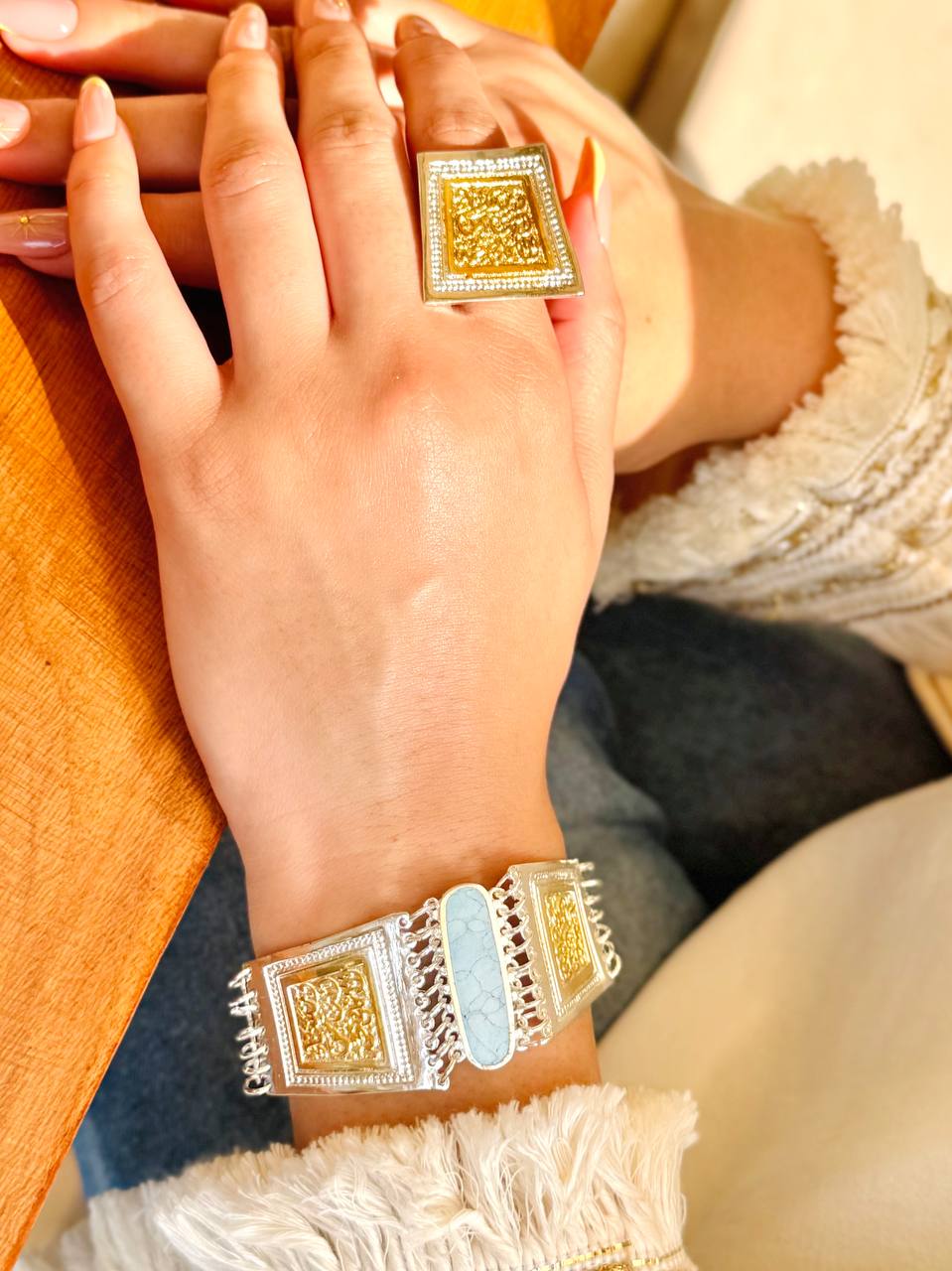 New Arabian Authentic Set - Silver & Gold Plated