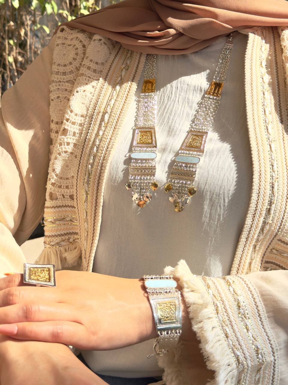 New Arabian Authentic Set - Silver & Gold Plated