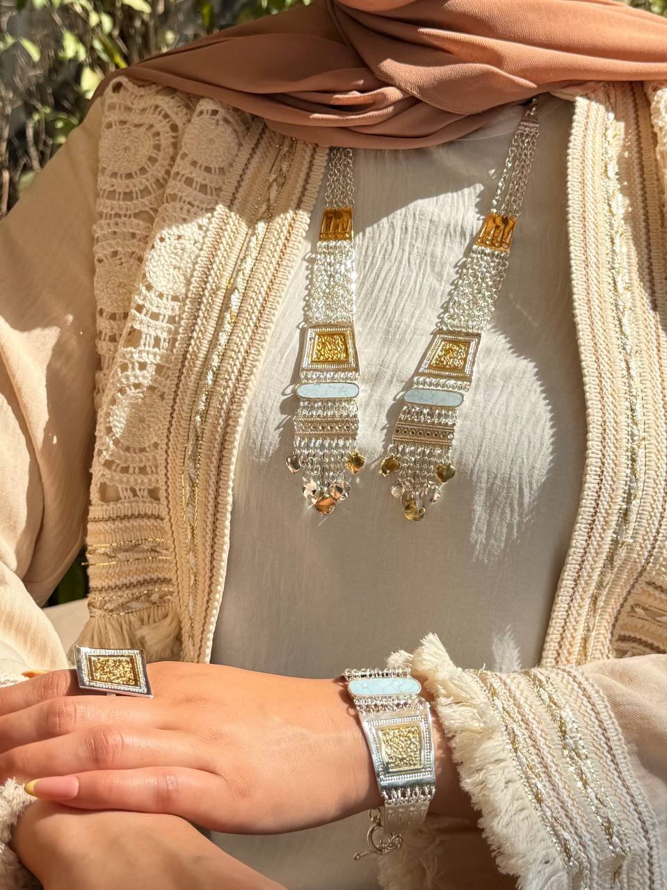 New Arabian Authentic Set - Silver & Gold Plated