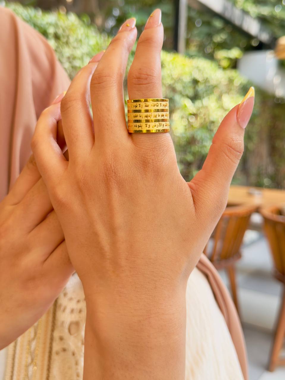 Light of Faith Ring - Gold Plated