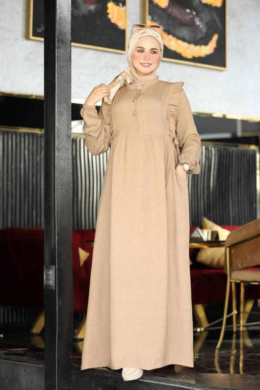 Reham Dress - Linen