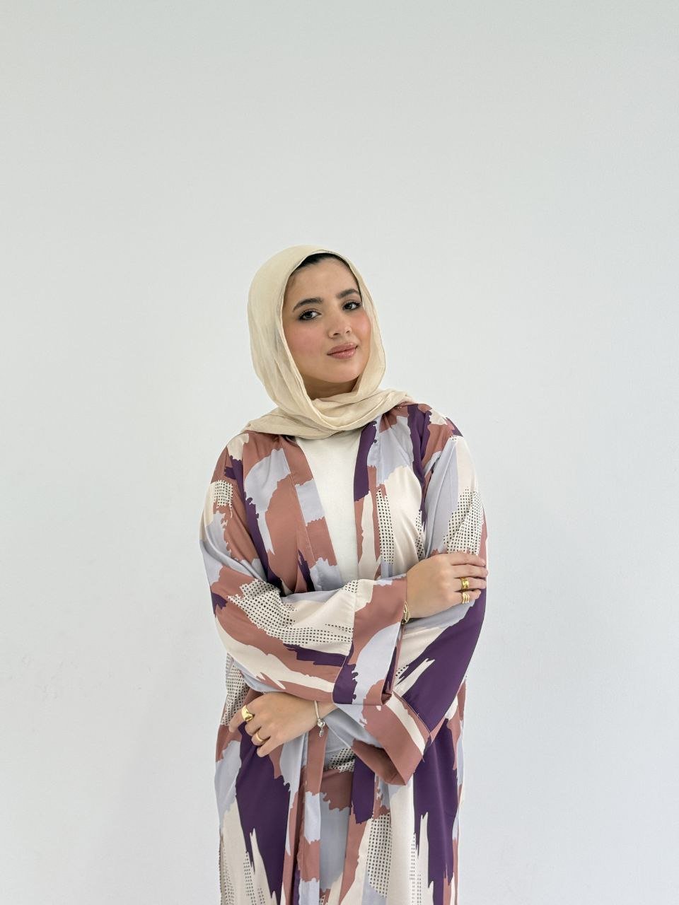 بدلة مرام الكاجوال - ساتان
