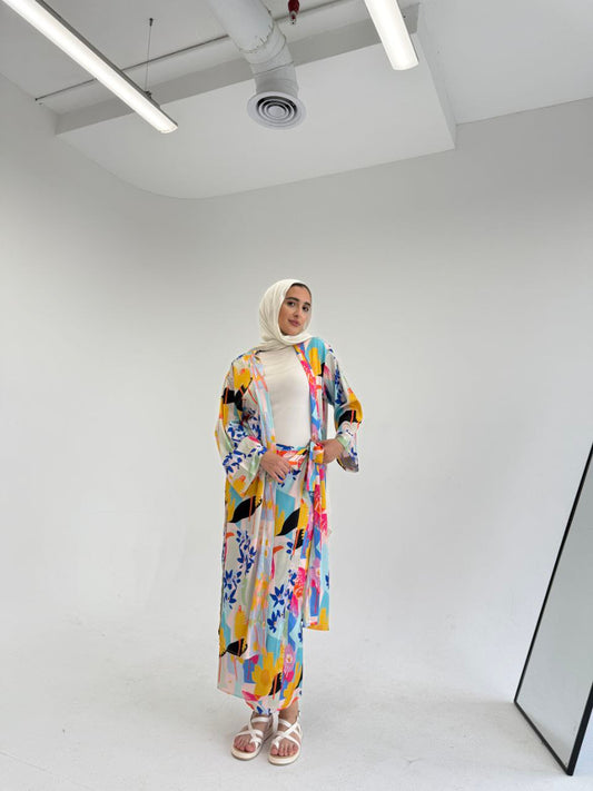 Julia Casual Suit - Satin