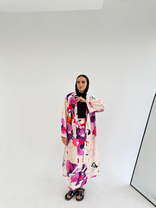 Mirna Casual Suit - Satin