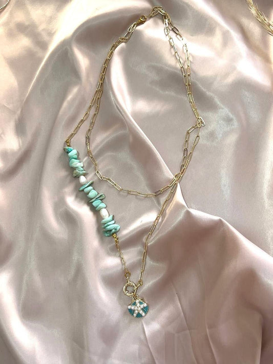 Nariman Necklace - Gold Plated