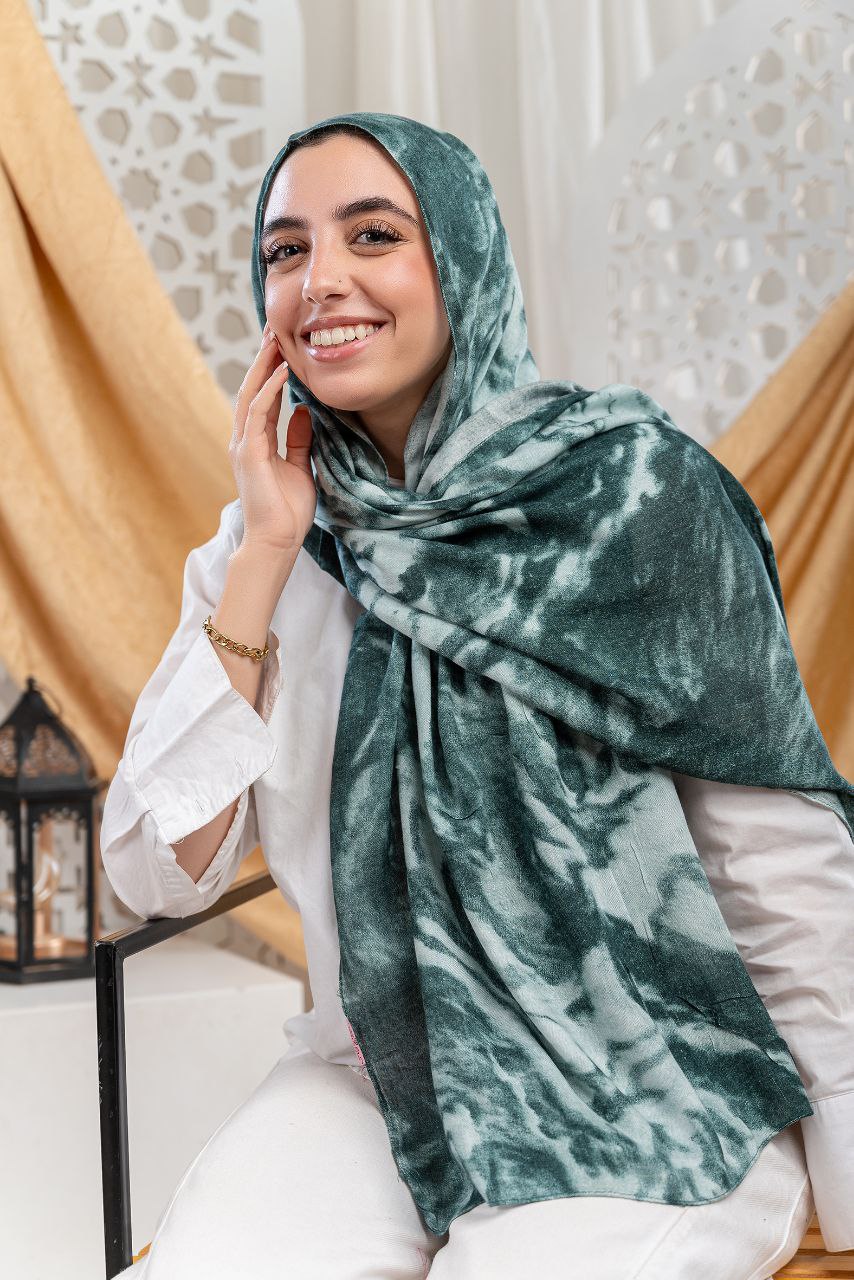 Zina Scarf - Cotton Digital