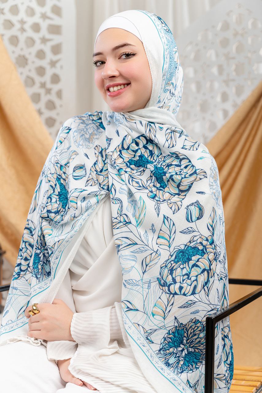Hania  Scarf - Cotton Digital