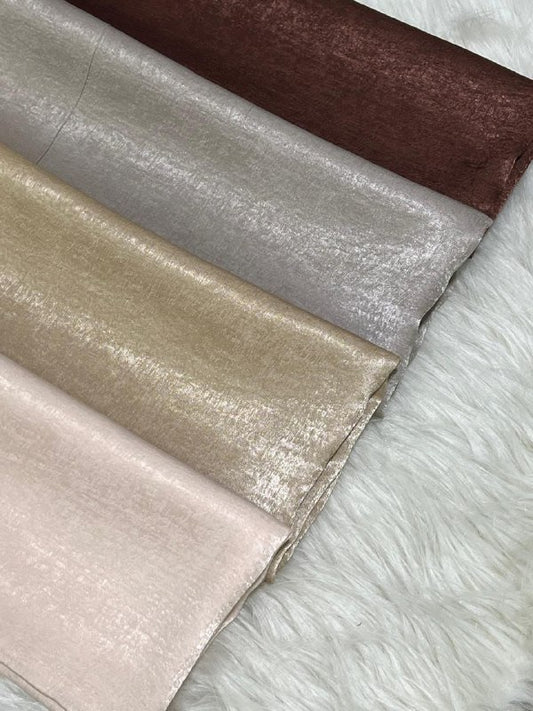 Salma Scarf - Cotton And Satin