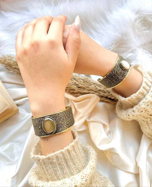 Melis Bangle - Pure Copper