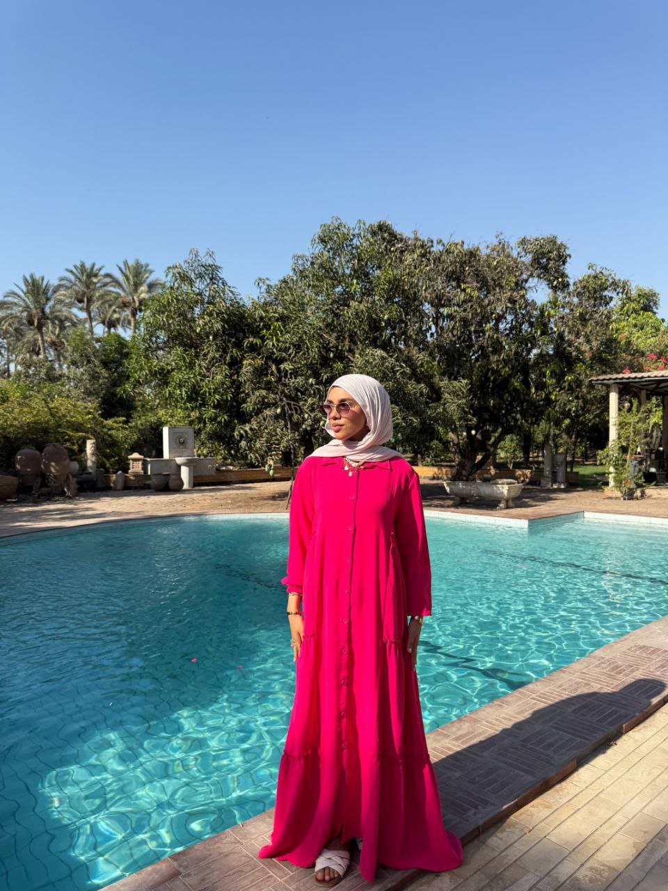 Wesal Dress - Linen