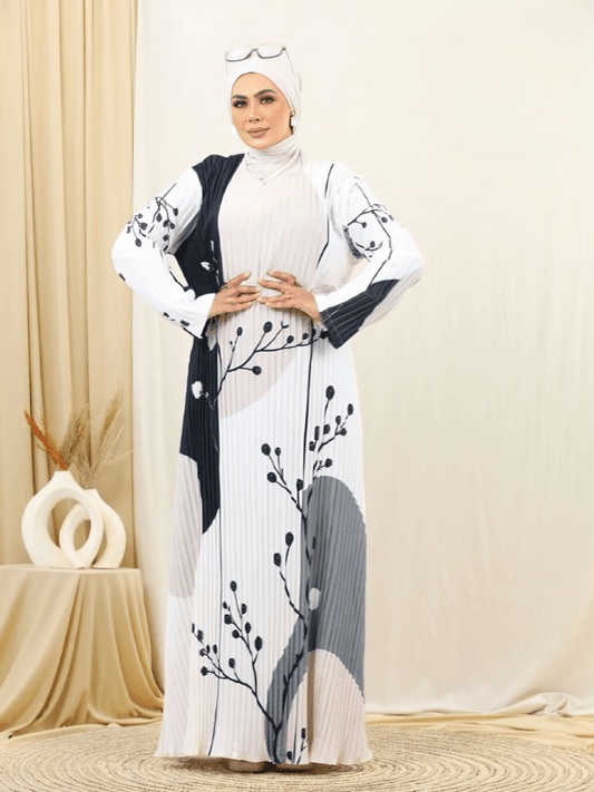 Dalia jalabiya - Crepe Digital 3D