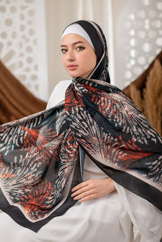 Samira Scarf - Crepe Digital