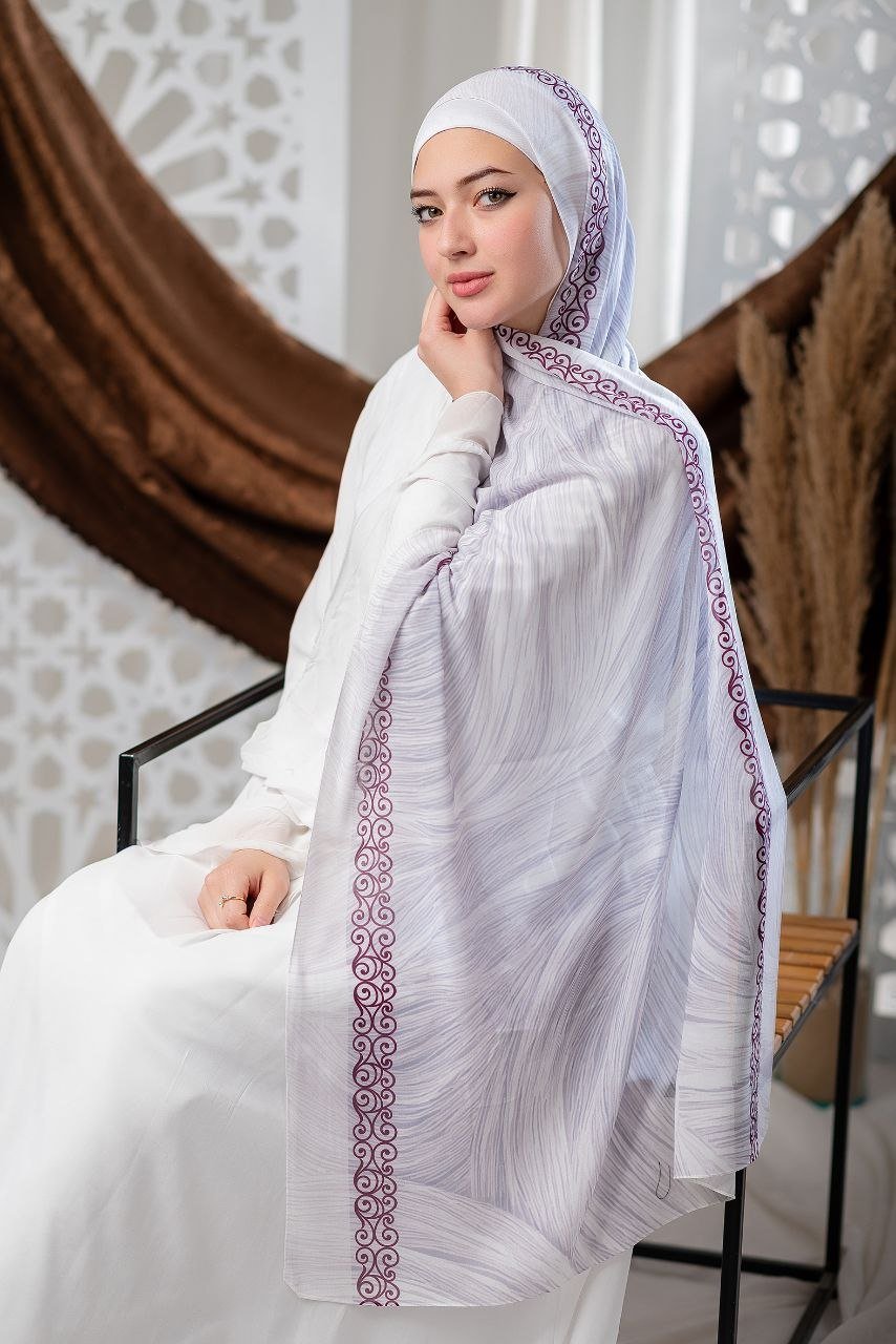 Zaat Scarf - Crepe Digital