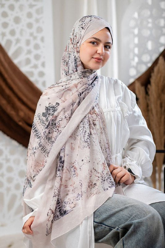 Selene Scarf - Crepe Digital