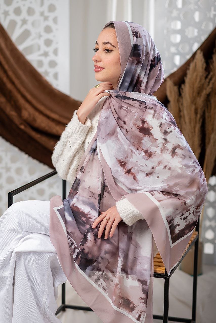 Azura Scarf - Crepe Digital