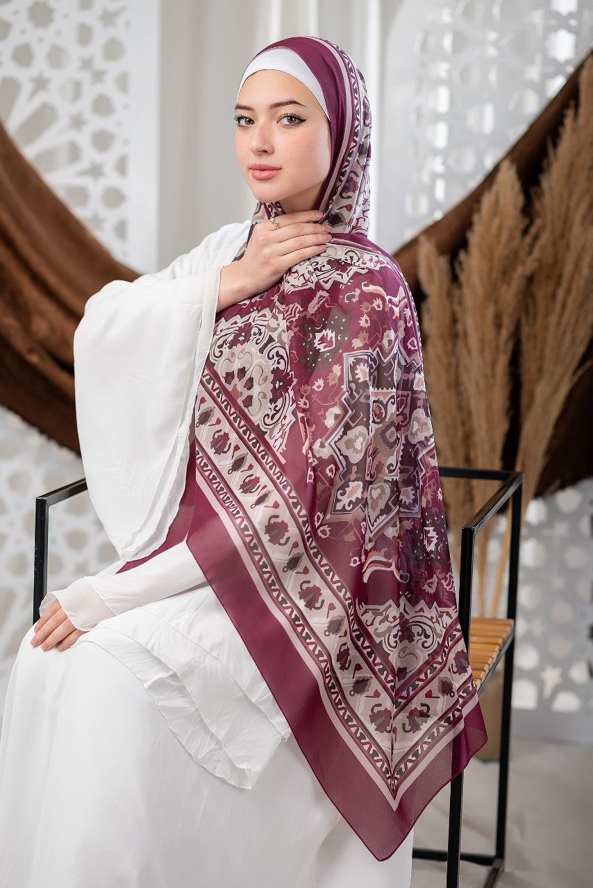 Marcelline Scarf - Crepe Digital