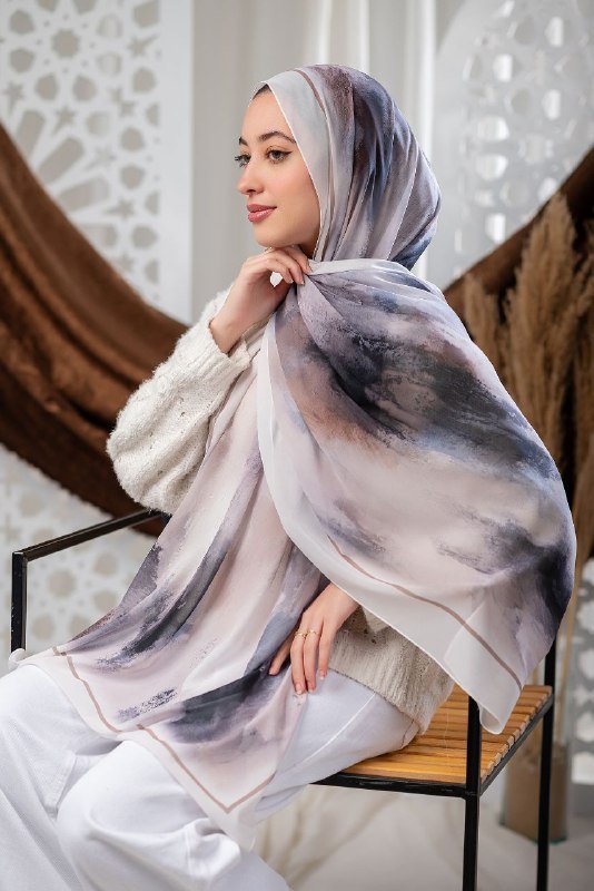 Ophelia Scarf - Crepe Digital