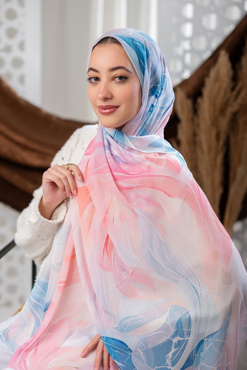 Elowen Scarf - Crepe Digital