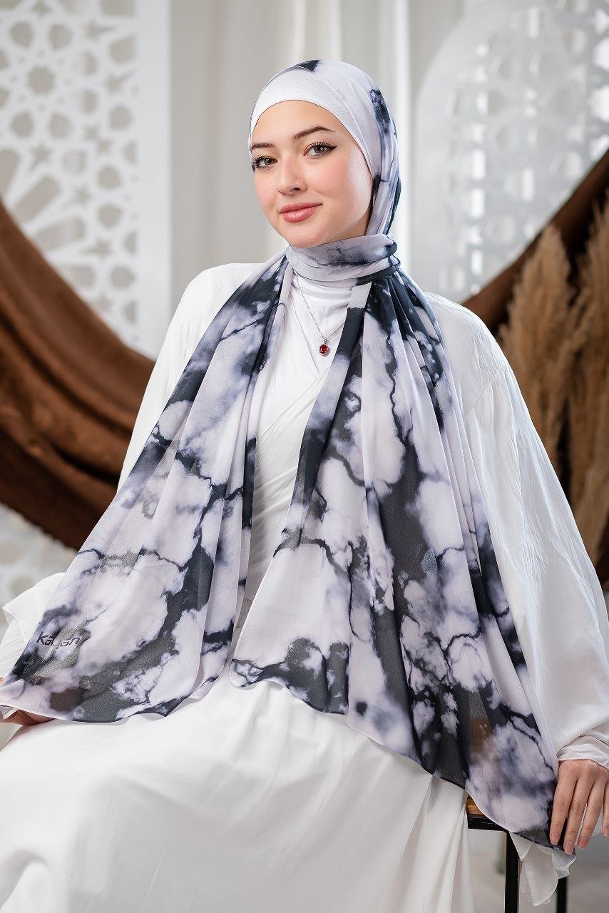 Isolde Scarf - Crepe Digital