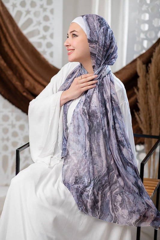 Aveline Scarf - Crepe Digital