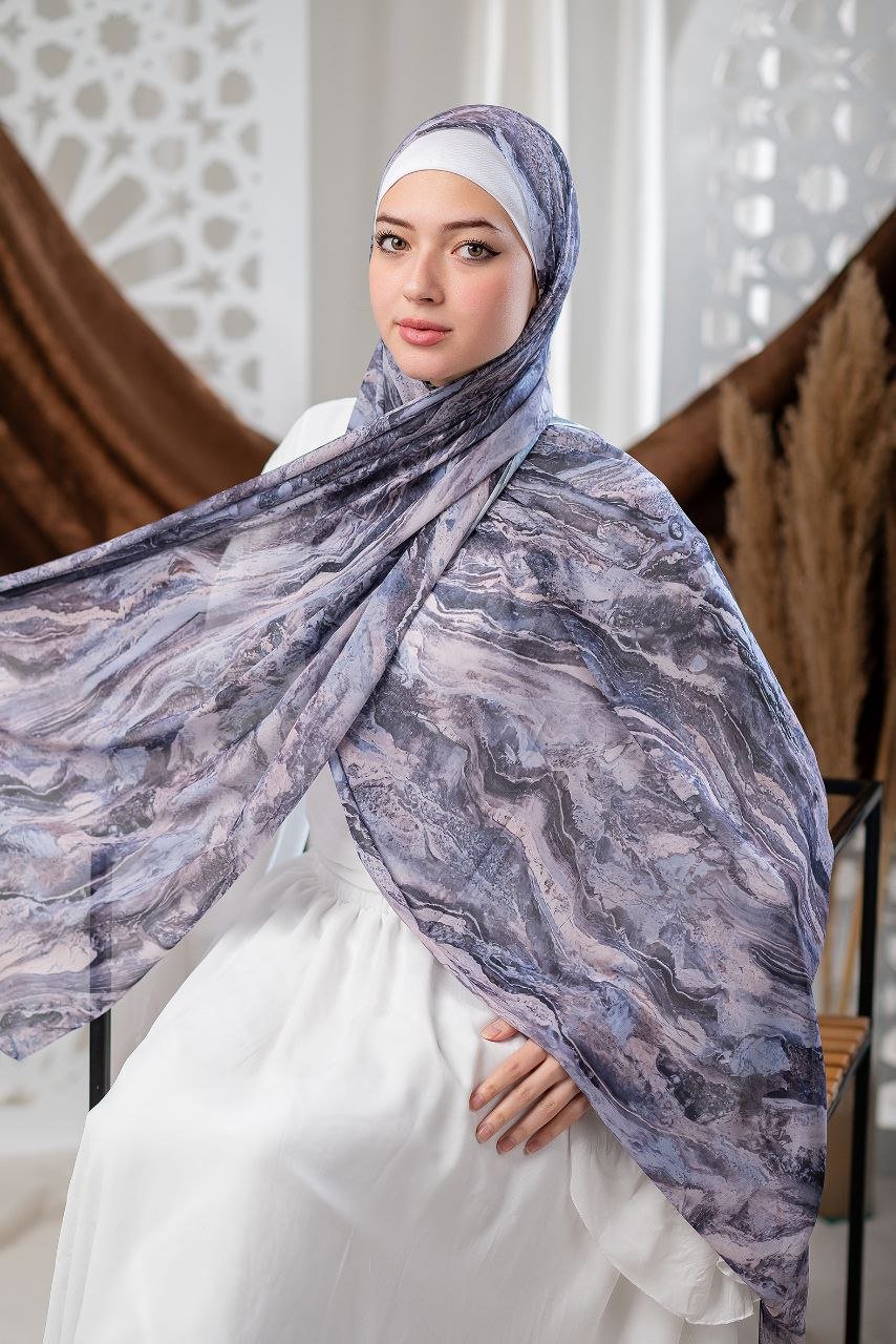 Aveline Scarf - Crepe Digital