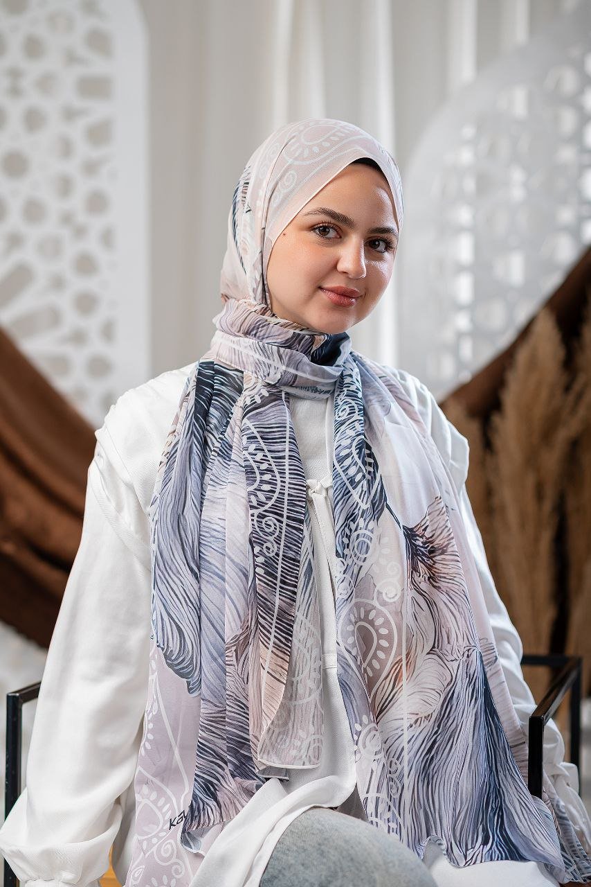 Farah Scarf - Crepe Digital