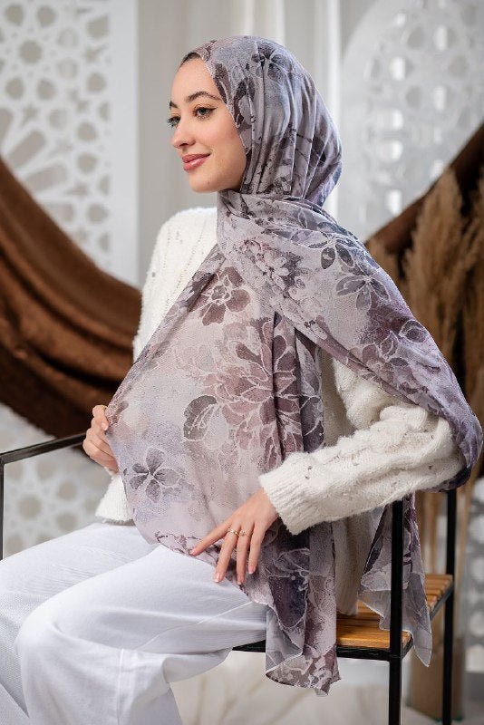 Soad Scarf - Crepe Digital