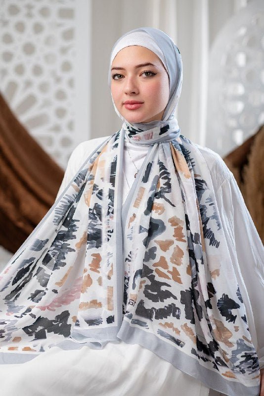 Basant Scarf - Crepe Digital