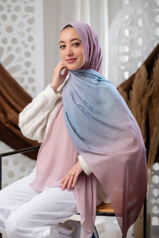 Hala Scarf - Crepe Digital