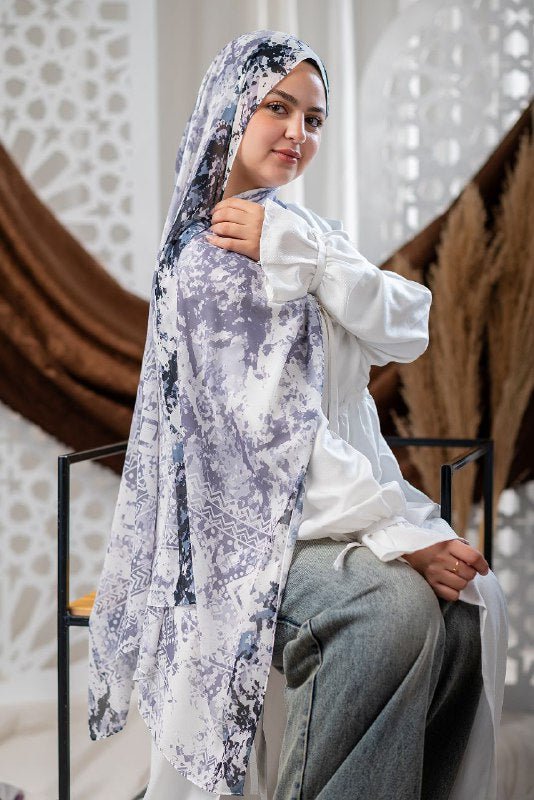 Dania Scarf - Crepe Digital