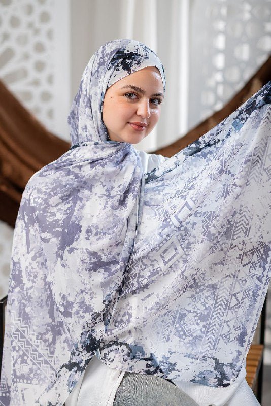 Dania Scarf - Crepe Digital