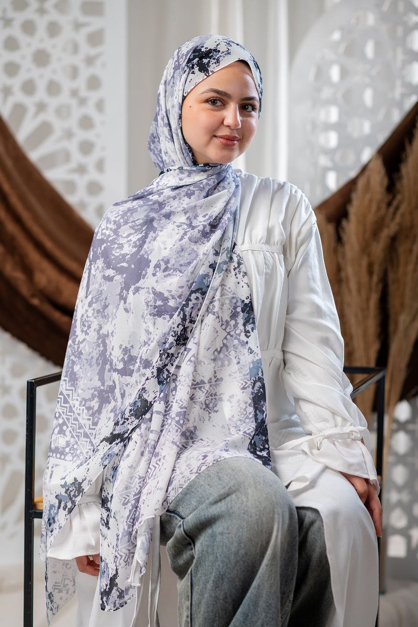 Dania Scarf - Crepe Digital