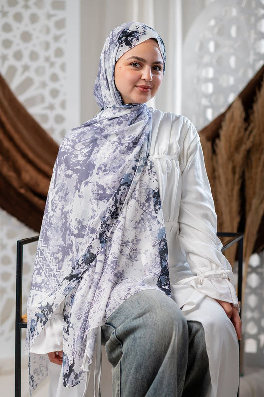 Dania Scarf - Crepe Digital