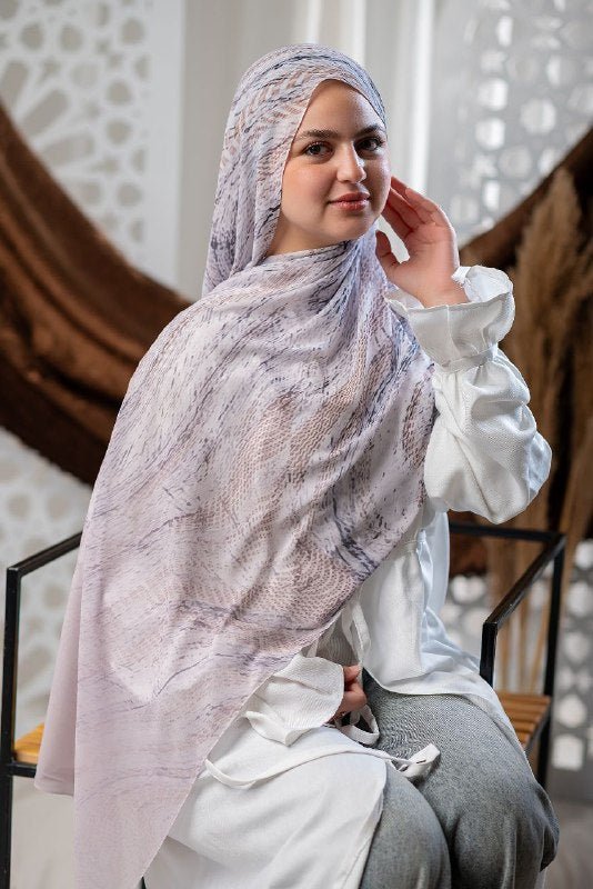 Elina Scarf - Crepe Digital