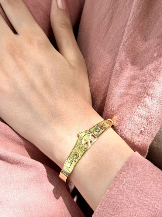 Rawaq Bangle - Pure Copper