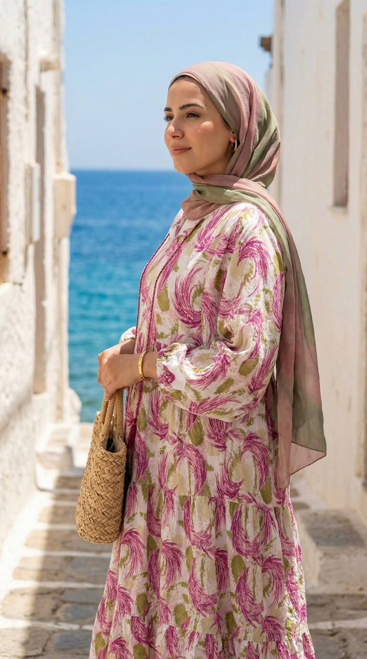 Casual Elegance Cotton Dress