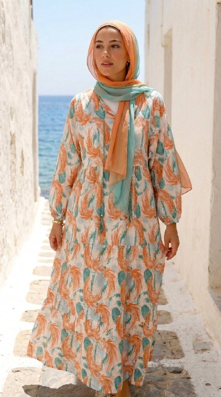 Casual Elegance Cotton Dress