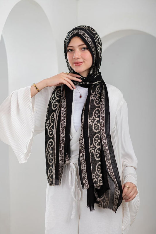 Asmaa Scarf - Iranian linen