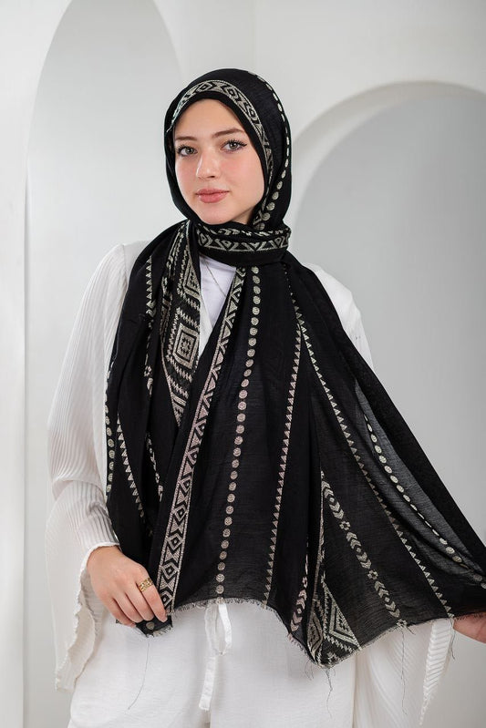 Salma Scarf - Iranian linen