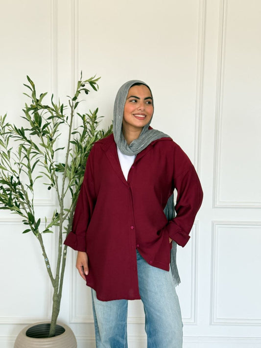 Nadeen Turkish Shirt - Linen
