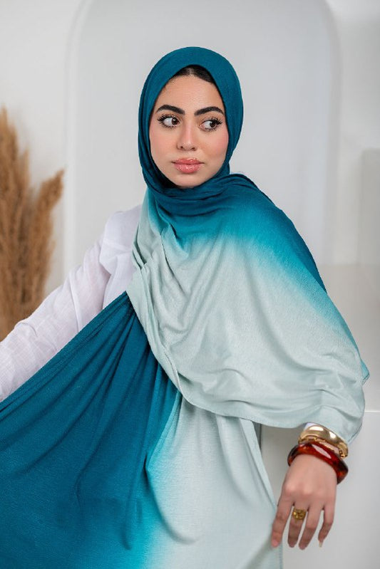 Shrouk Scarf - Kuwaiti Gel Degrade