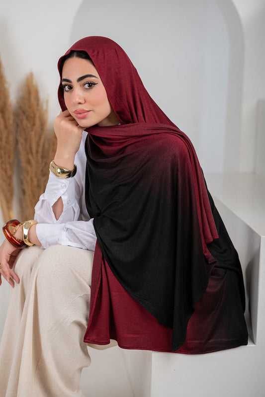 Maha Scarf - Kuwaiti Gel Degrade