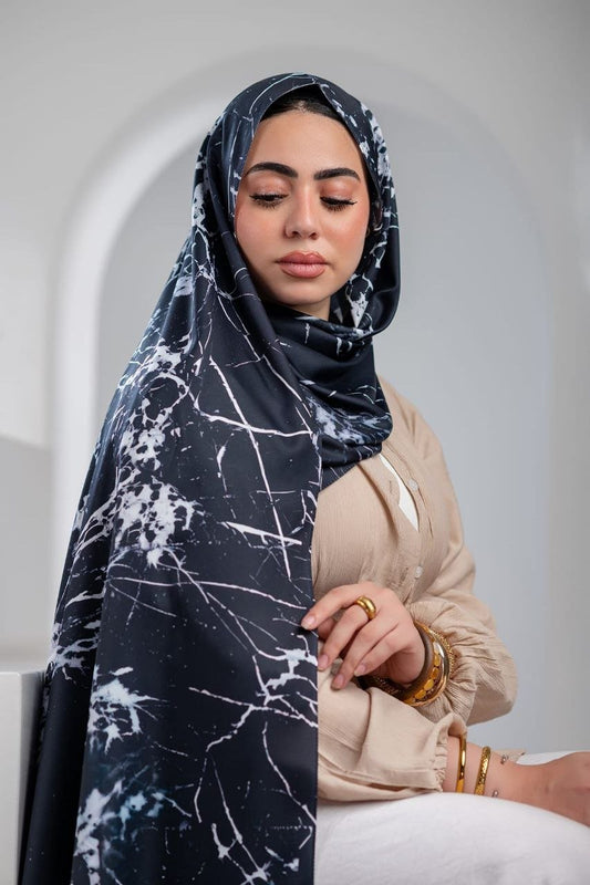 Zeynep Scarf - Satin Digital