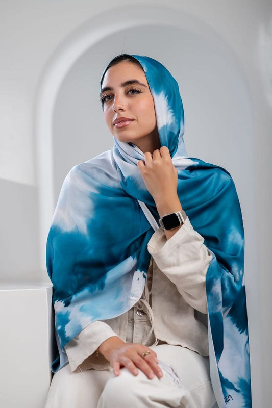 Asya Scarf - Satin Digital