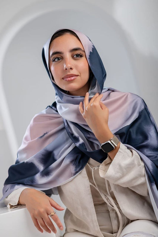 Damla Scarf - Satin Digital
