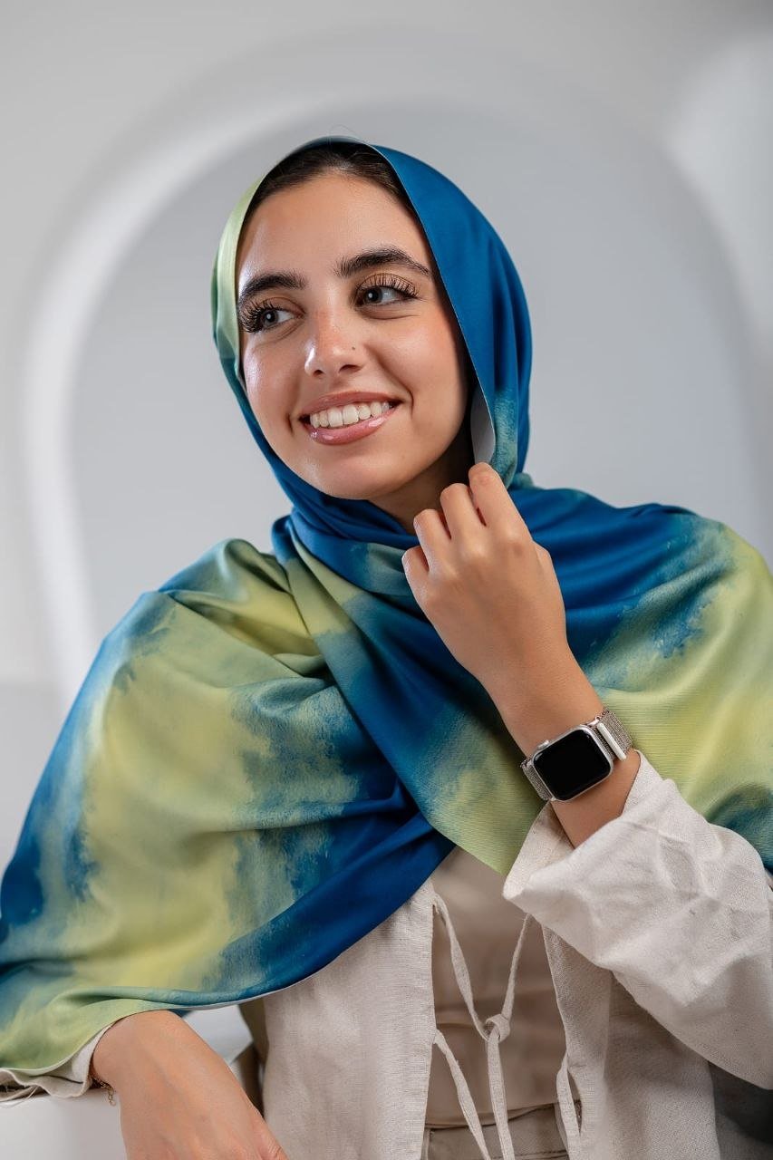 İrem Scarf - Satin Digital