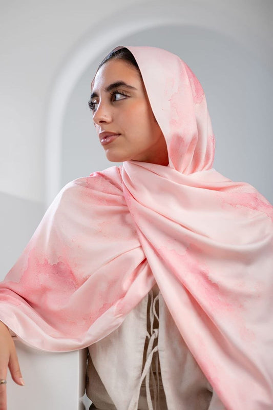 Bahar Scarf - Satin Digital