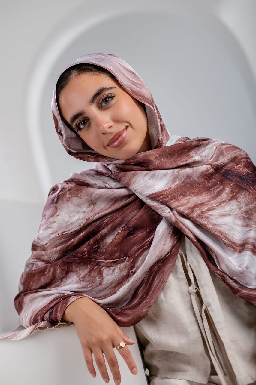 Tala Scarf - Satin Digital