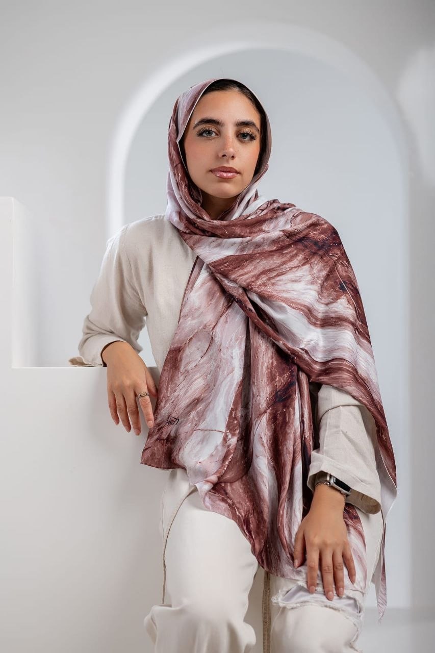 Tala Scarf - Satin Digital